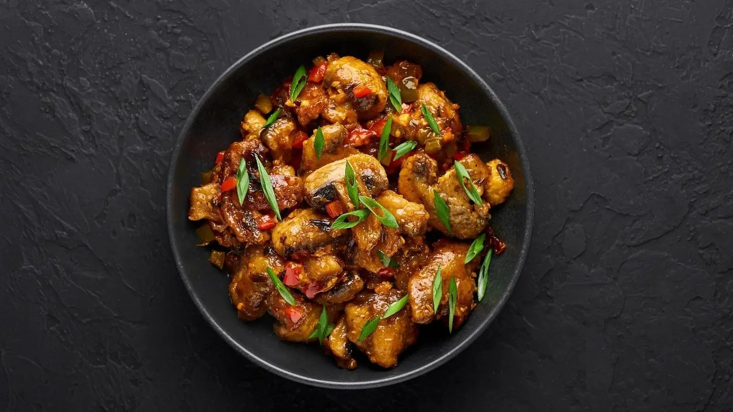 Mushroom Munchurian