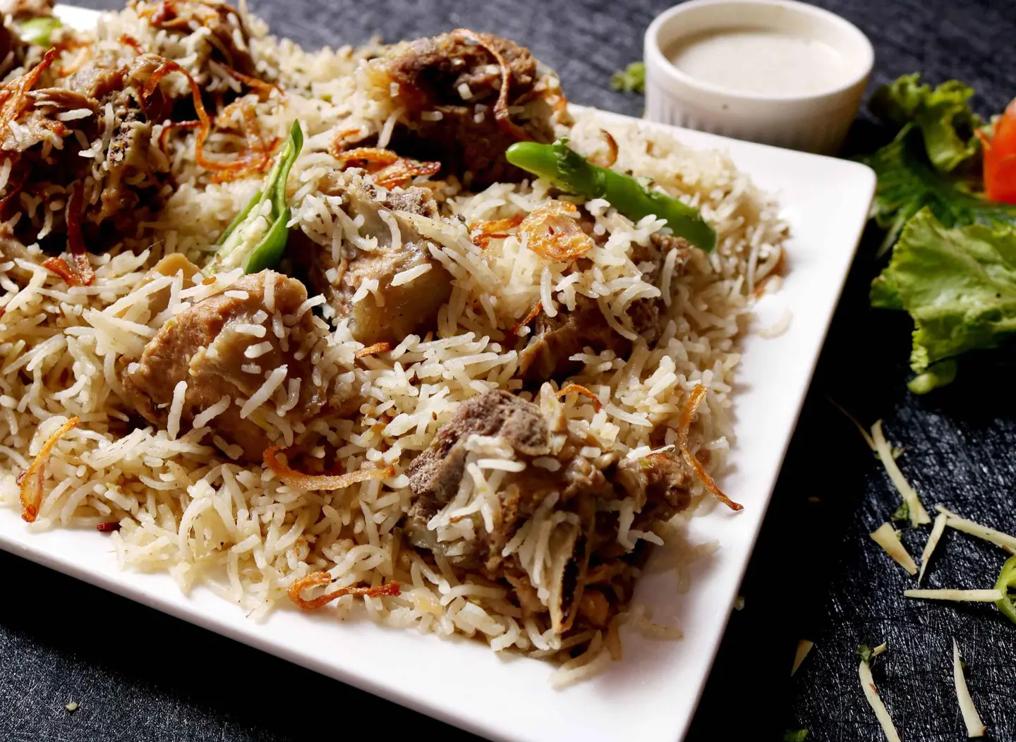 يخني بولاو لحم