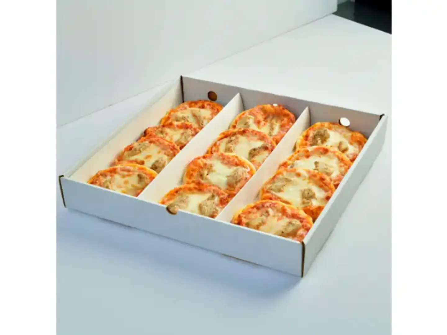 بوكس ميني بيتزا دجاج - 12 قطع