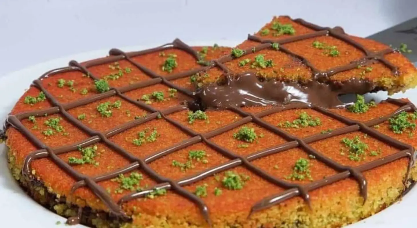 كنافة بالنوتيلا