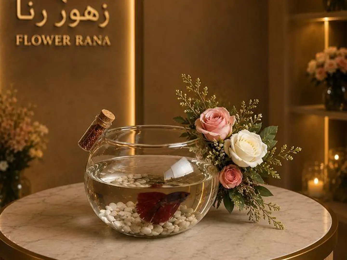 Fish With Rose Petals1