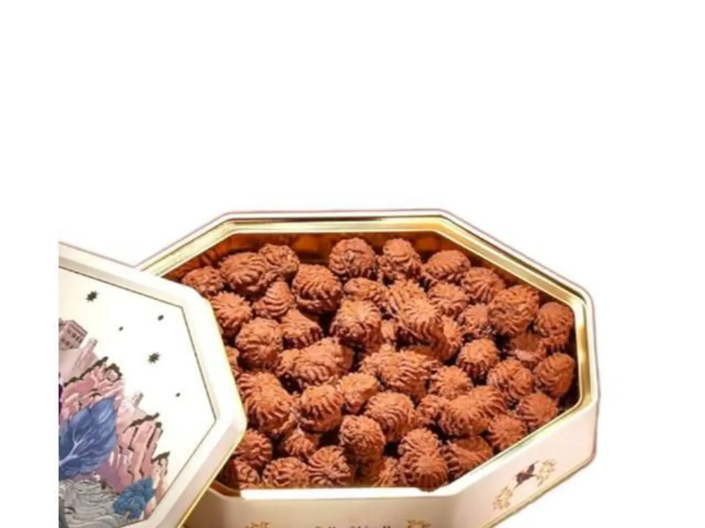 Small Chocolate Filled Petit Four – Arabic Flavor