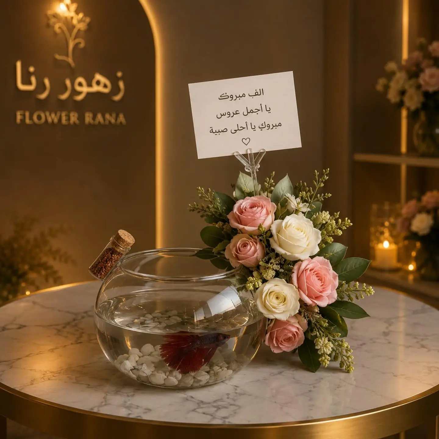 Fish With Rose Petals2