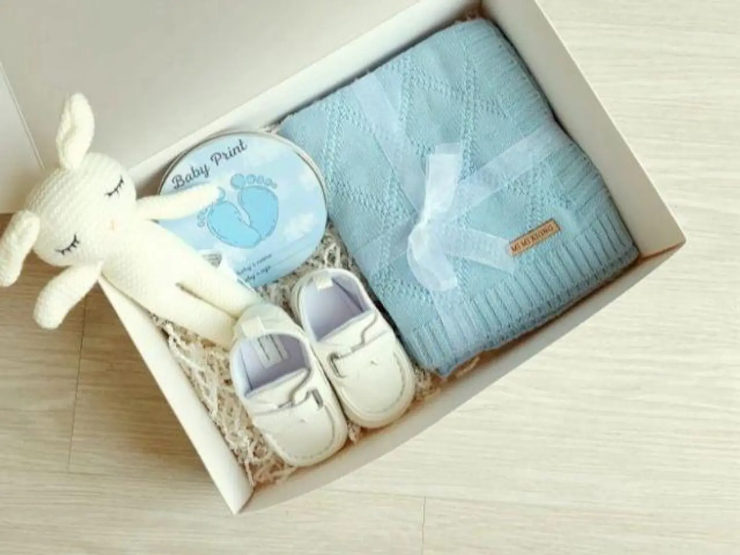 مفرش سماوي مع طبعه