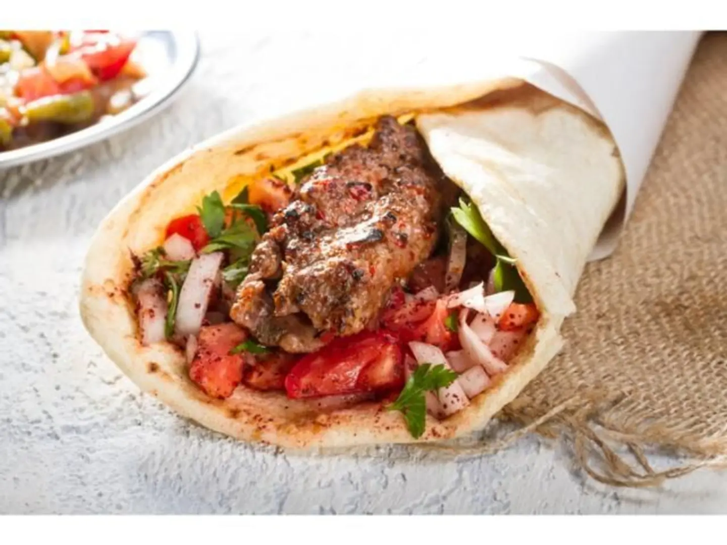 Beef Kebab Sandwich