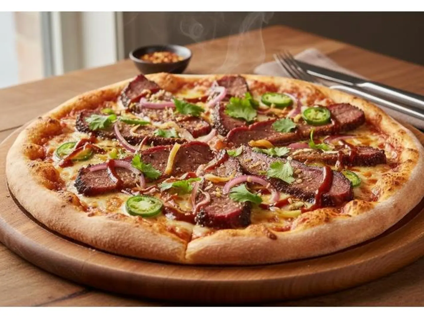 Brisket Pizza