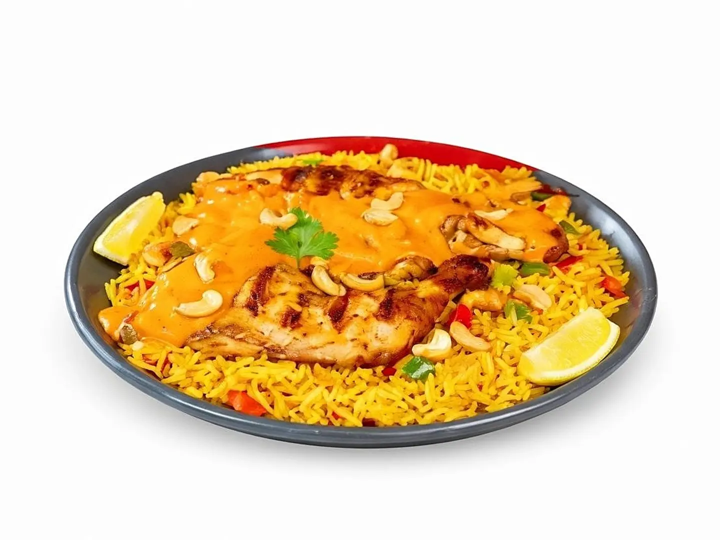½ Cashew Chicken Arroz