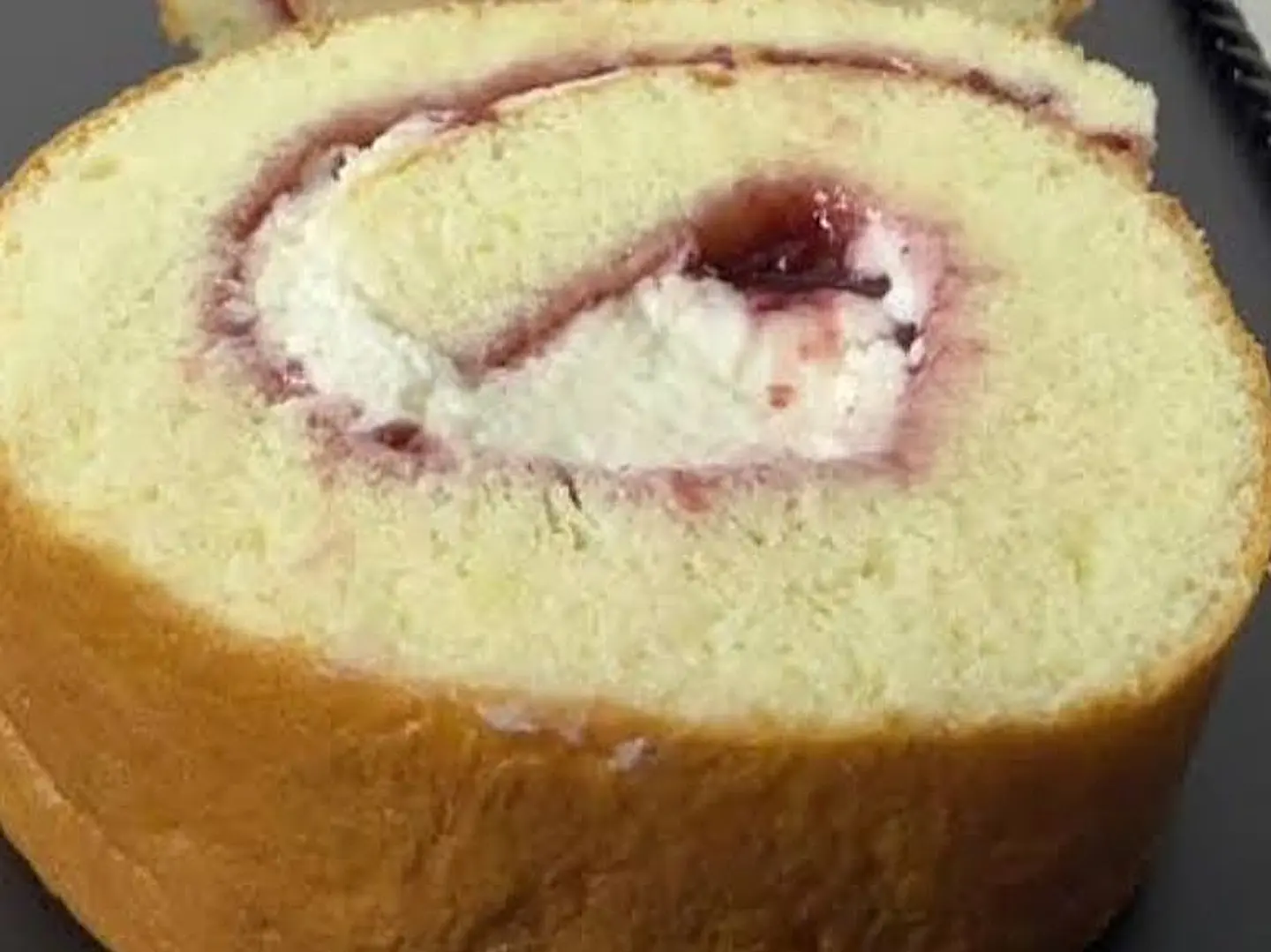 Swiss Roll Cake Slice