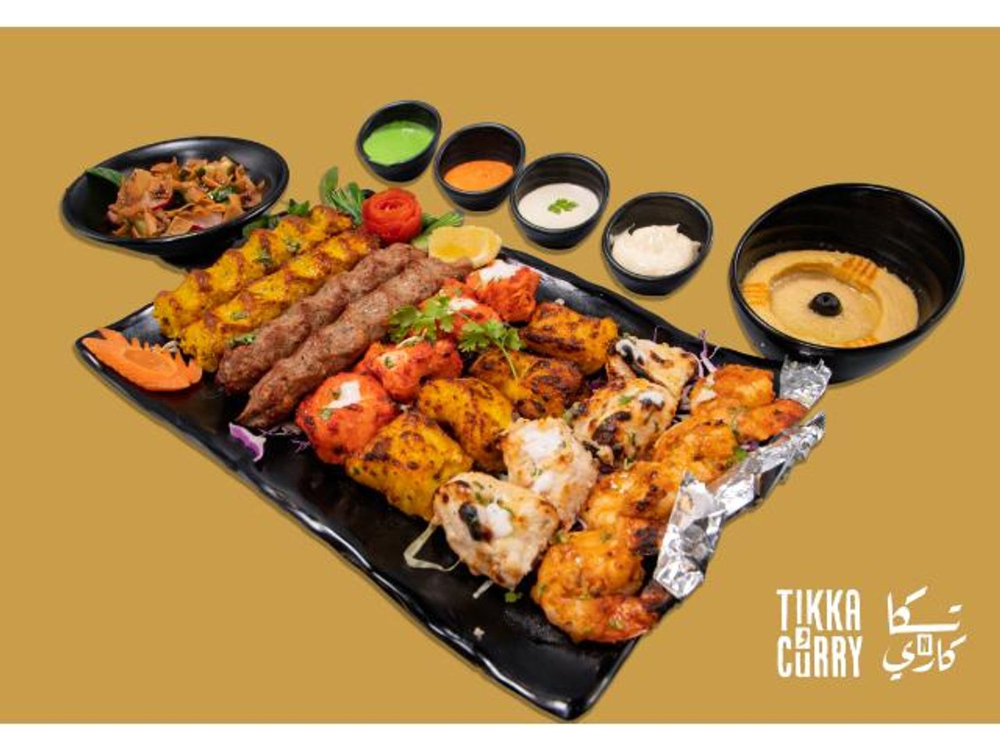 Mixed Bbq Platter For 2