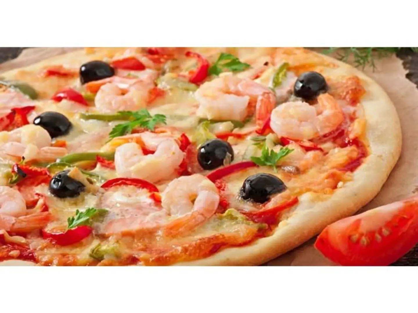 Seafood Pizza
