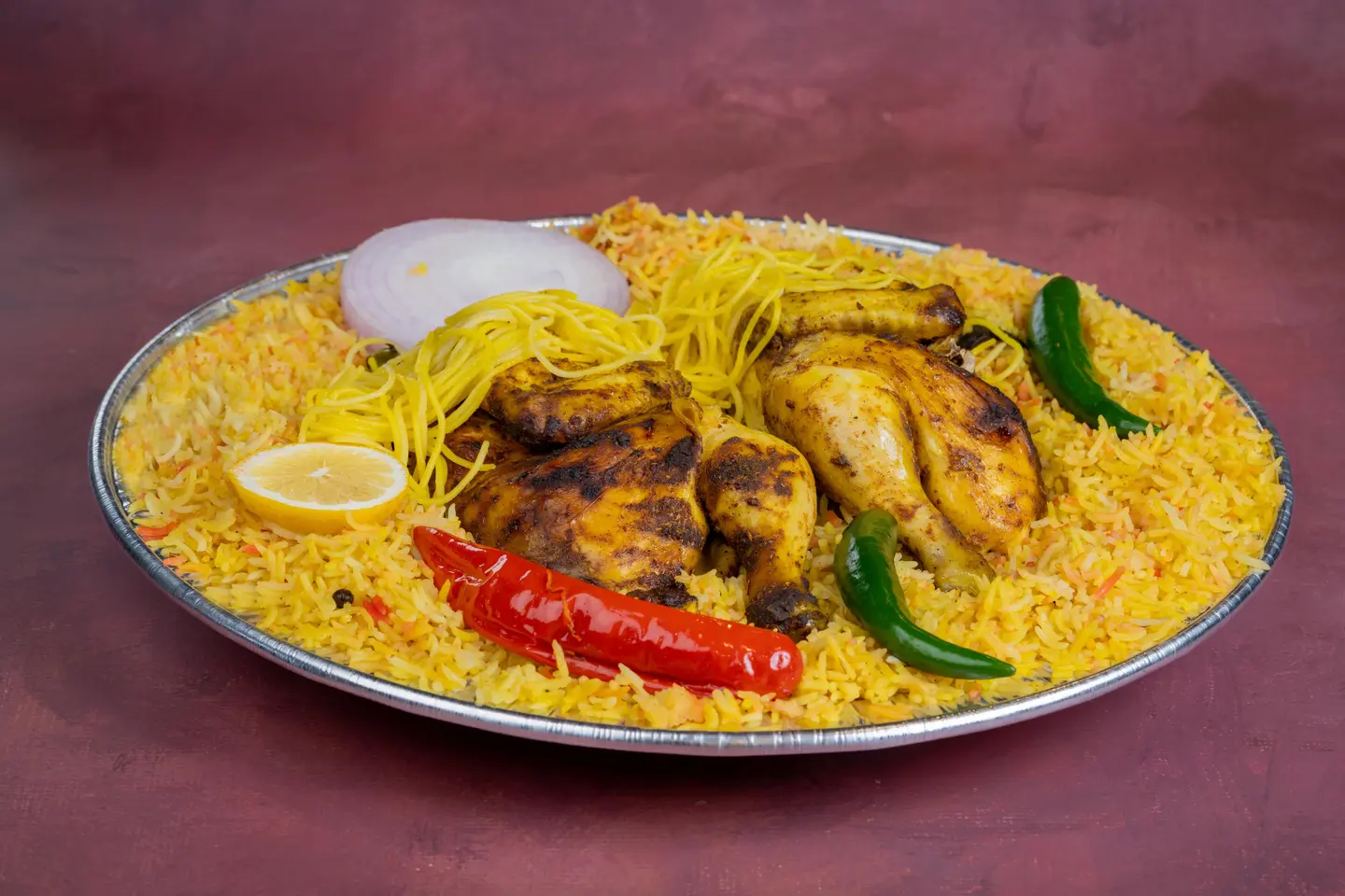 حبة دجاج كاملة مندي