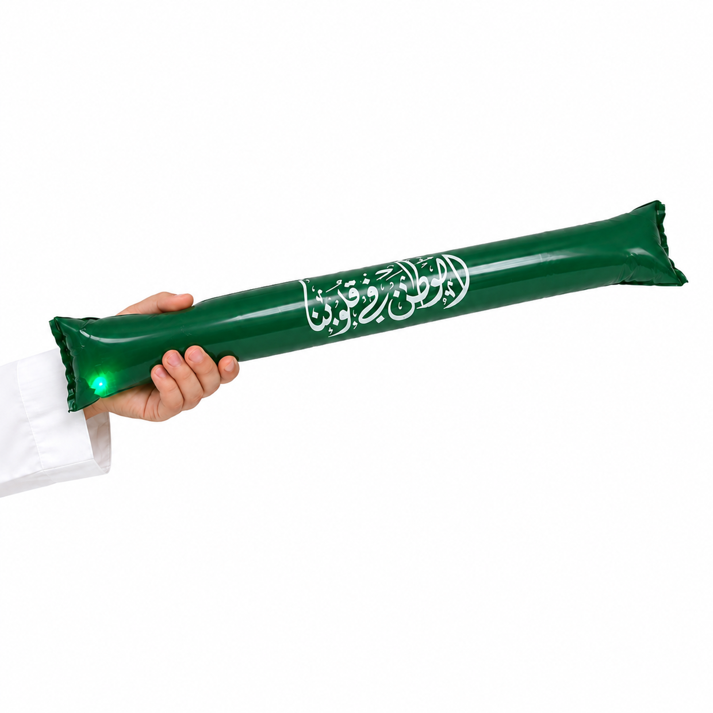 بالون تصفيق مضيء اخضر