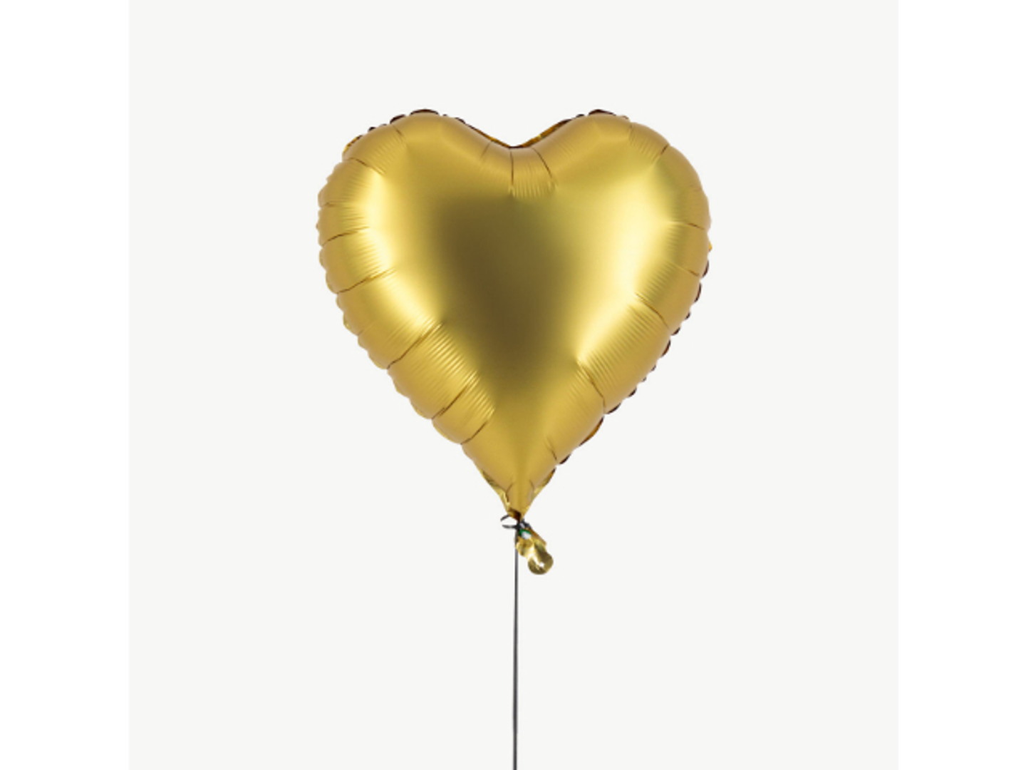 Heart Shape Gold Foil Balloon