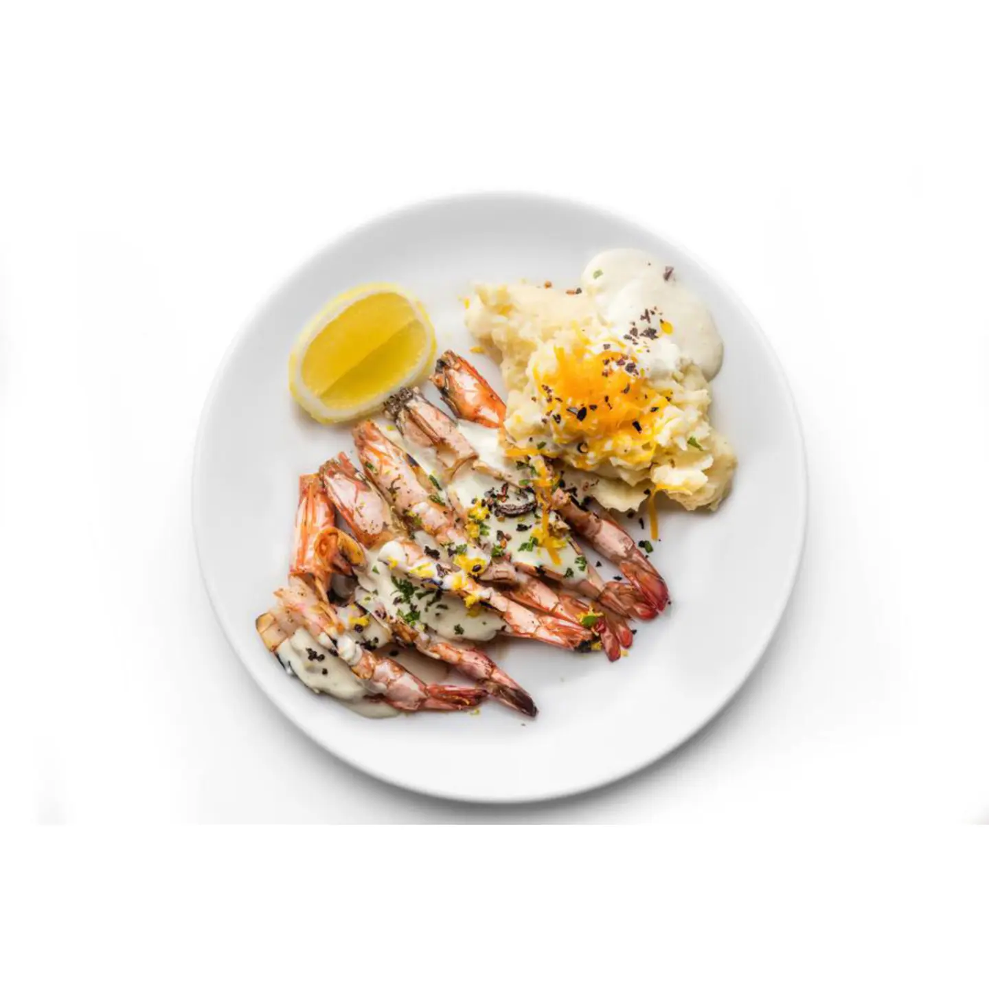 Grilled Skewered Shrimp