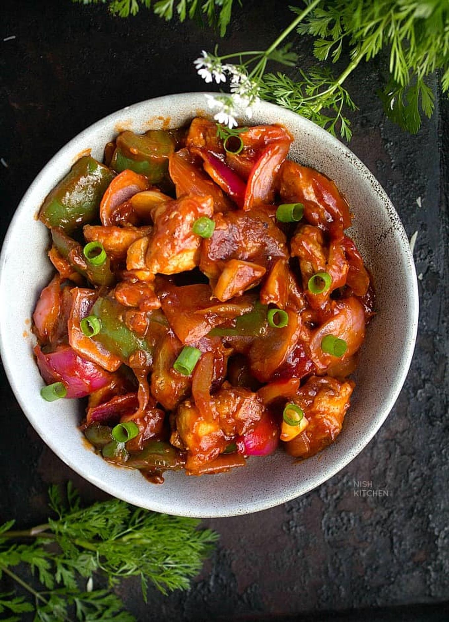 Chilly Chicken Dry