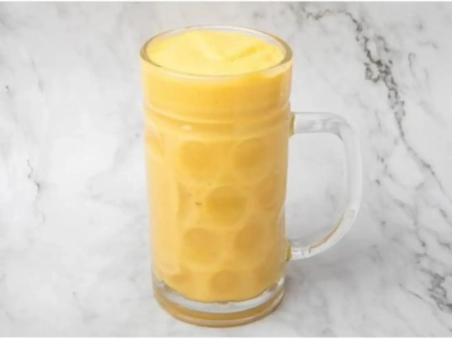 Mango, Apple And Milk Juice
