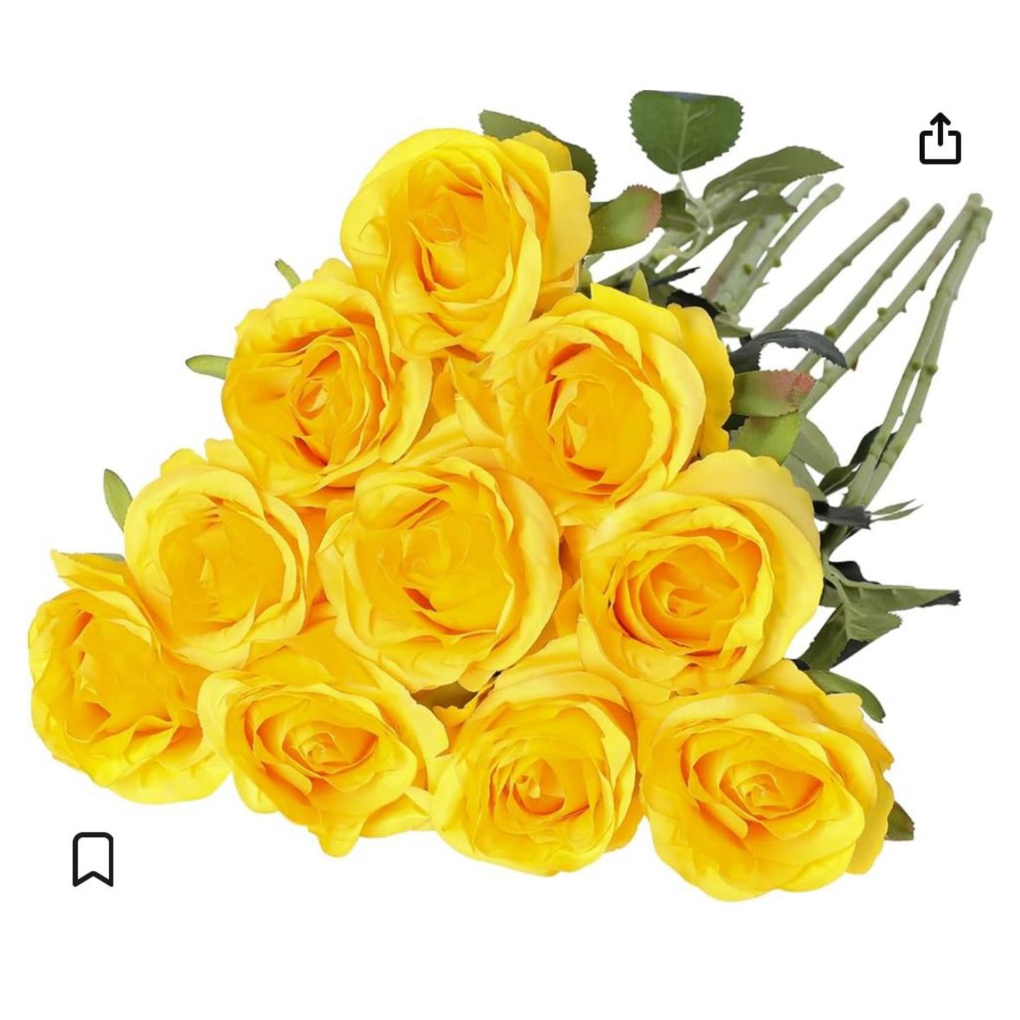 Raw Natural Yellow Rose