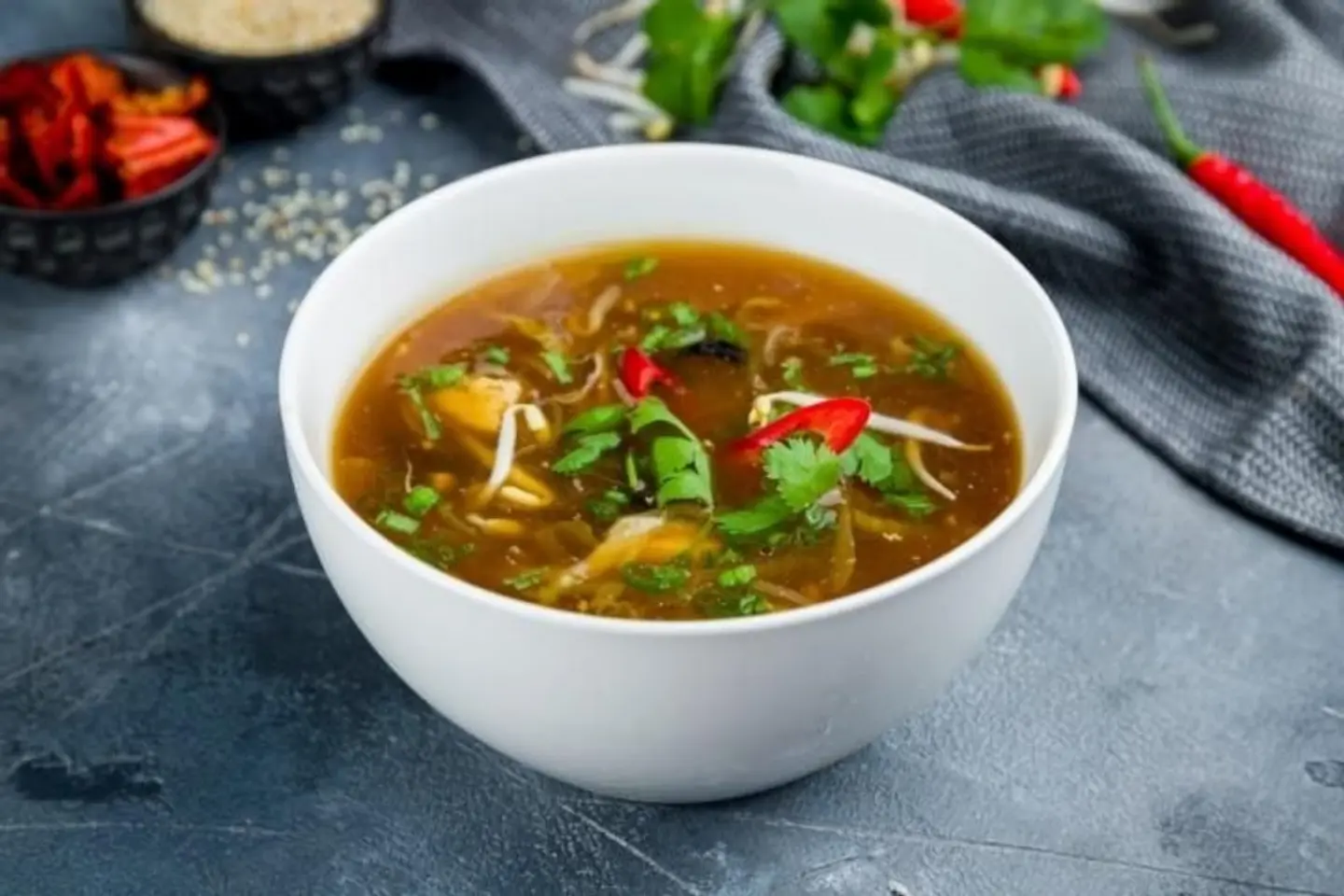 Hot And Sour Vegetable Soup
