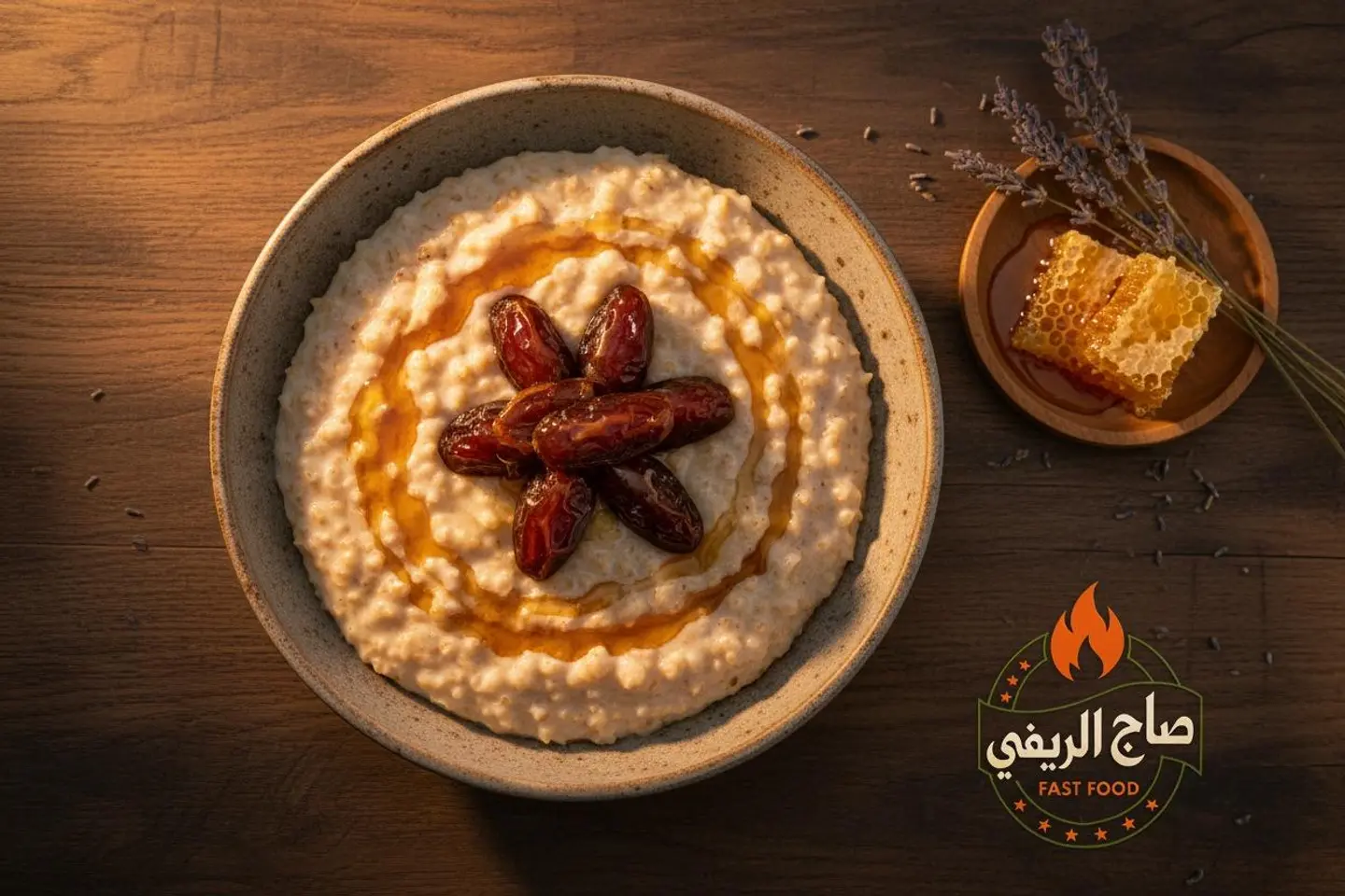 معصوب قشطة تمر عسل