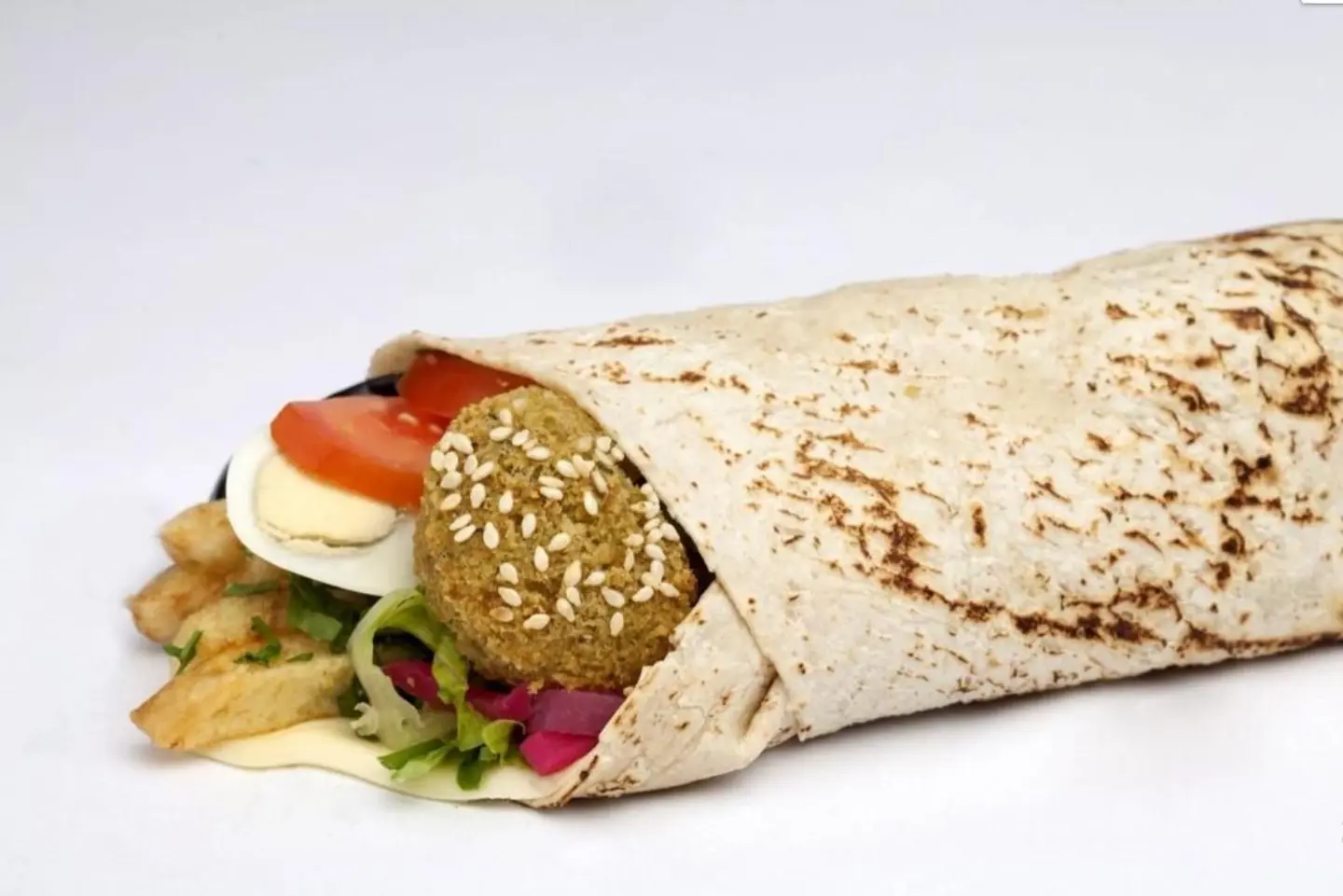 Plain Syrian Falafel Sandwich
