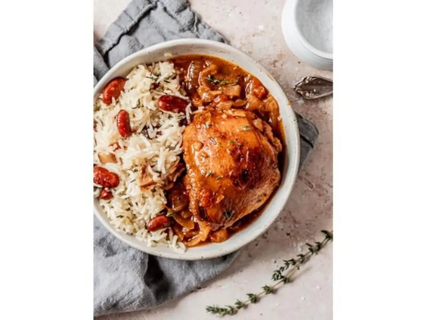 أرز دجاج مطهو