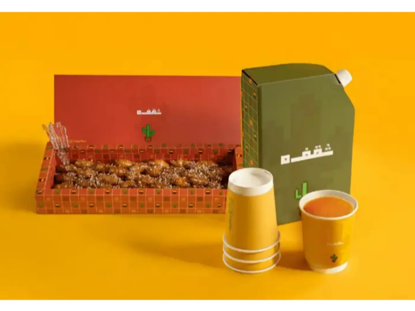 عرض بوكس قهوة عربي 1 لتر + شقفات