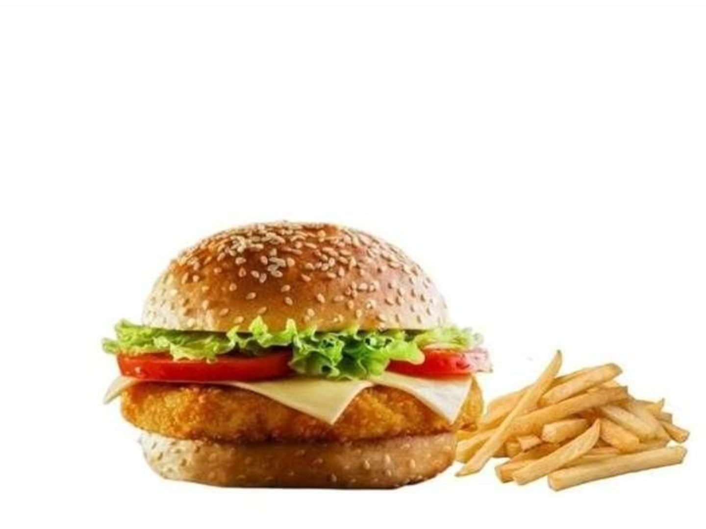 Double Chicken Burger