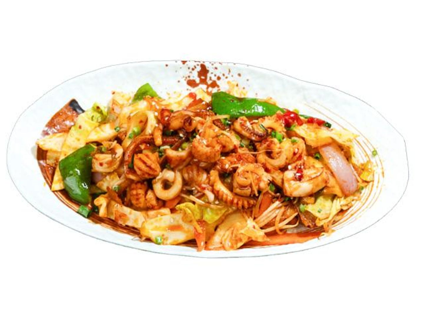Hot Spicy Squid