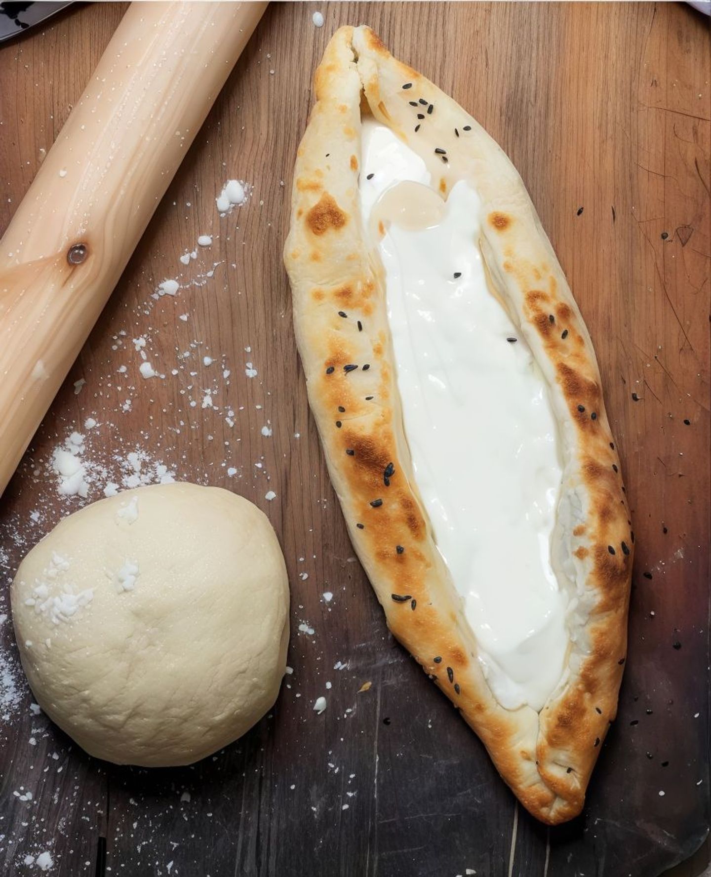 Labneh With Cheese Pie