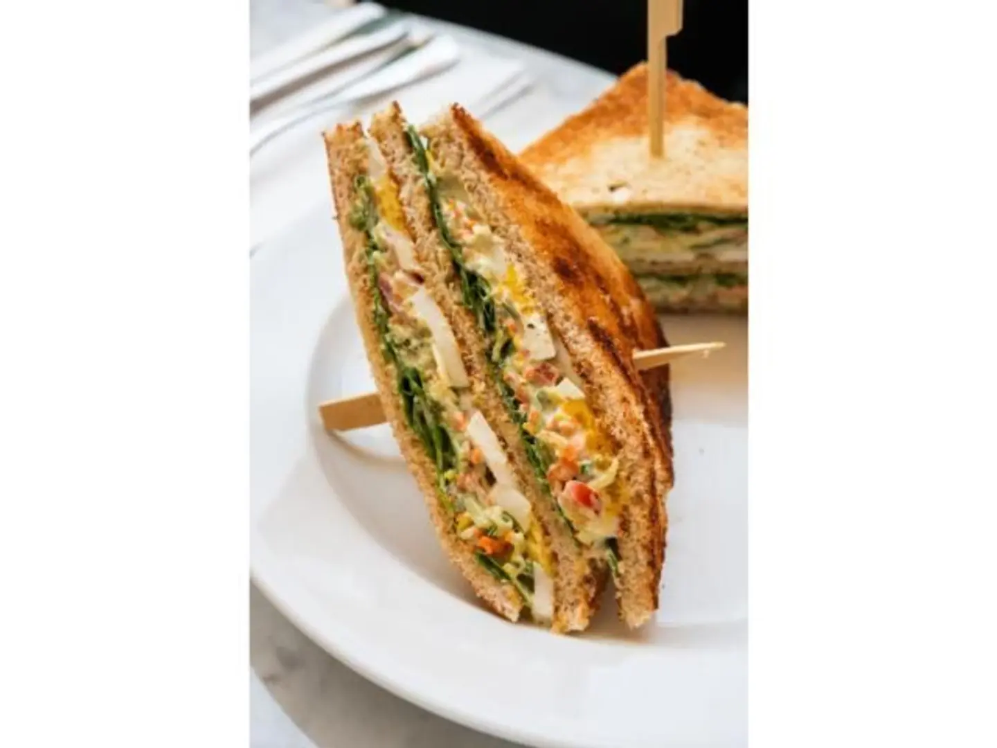 Vegetarian Club Sandwich