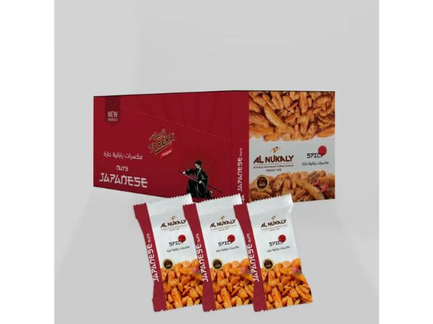 Japanese Naqli Nuts Spicy 24 Pieces 15 Grams
