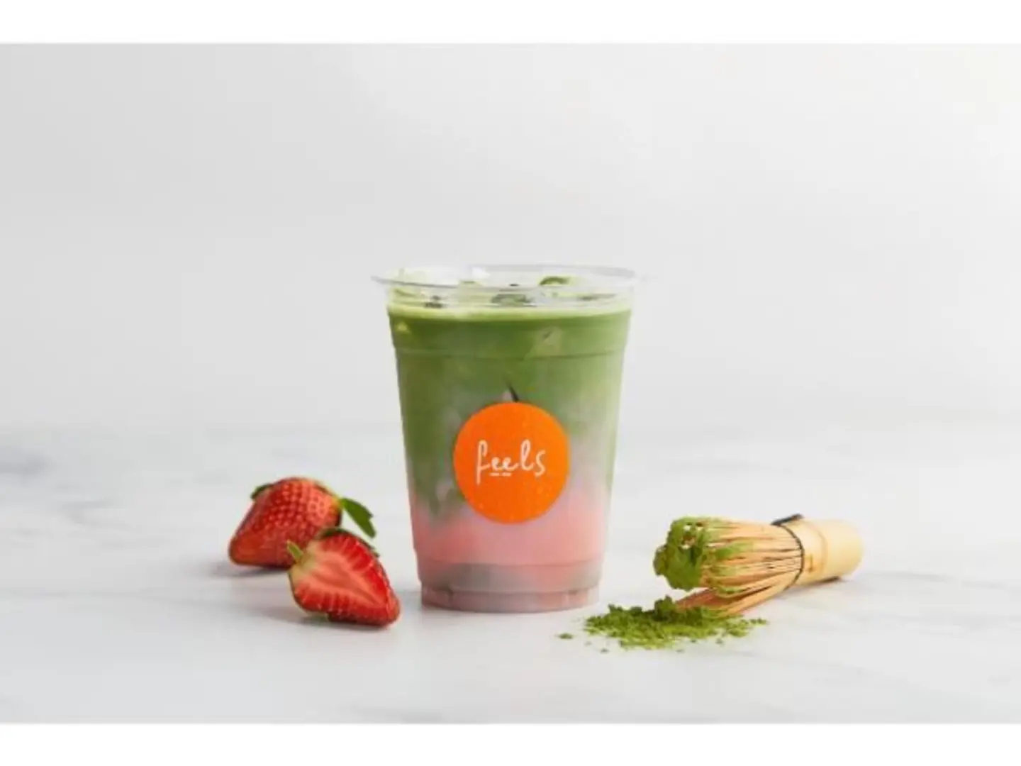 Strawberry Milk Matcha Latte