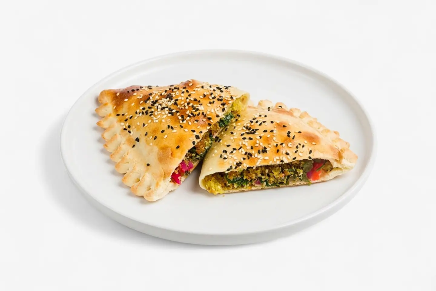 Flafel Special Pie With Eggs