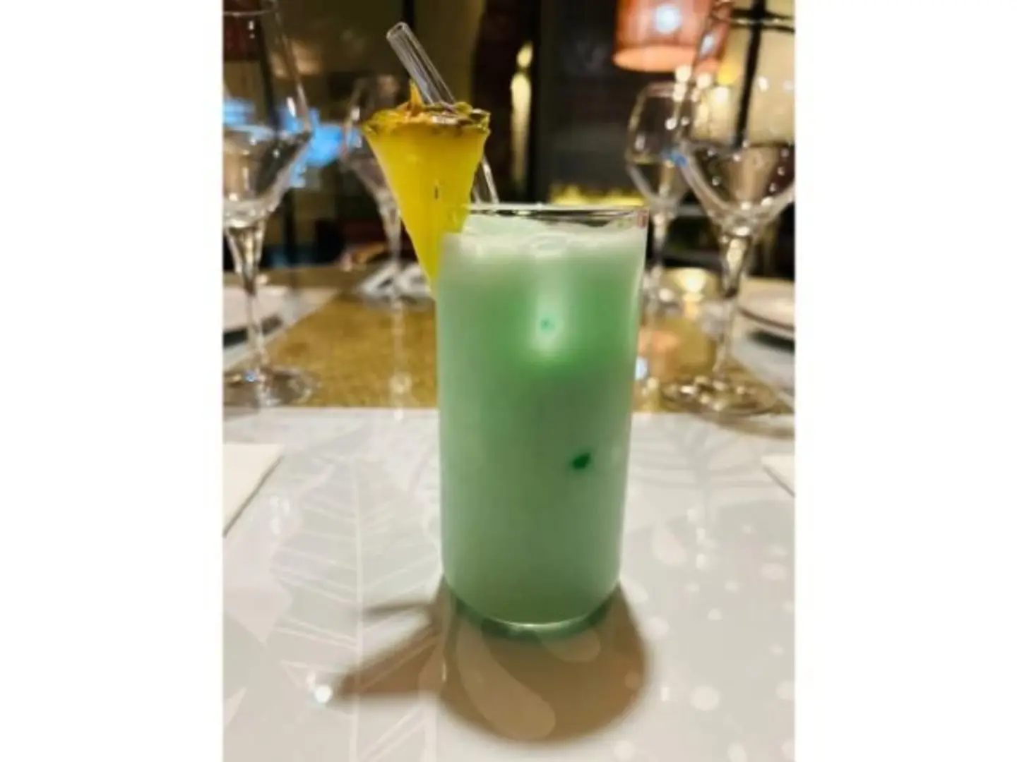 عصير هاواي الأزرق