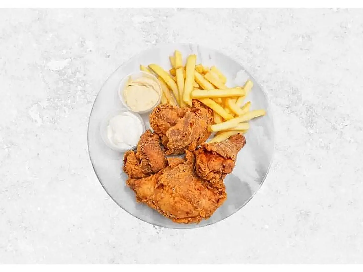 Plain Broasted Chicken