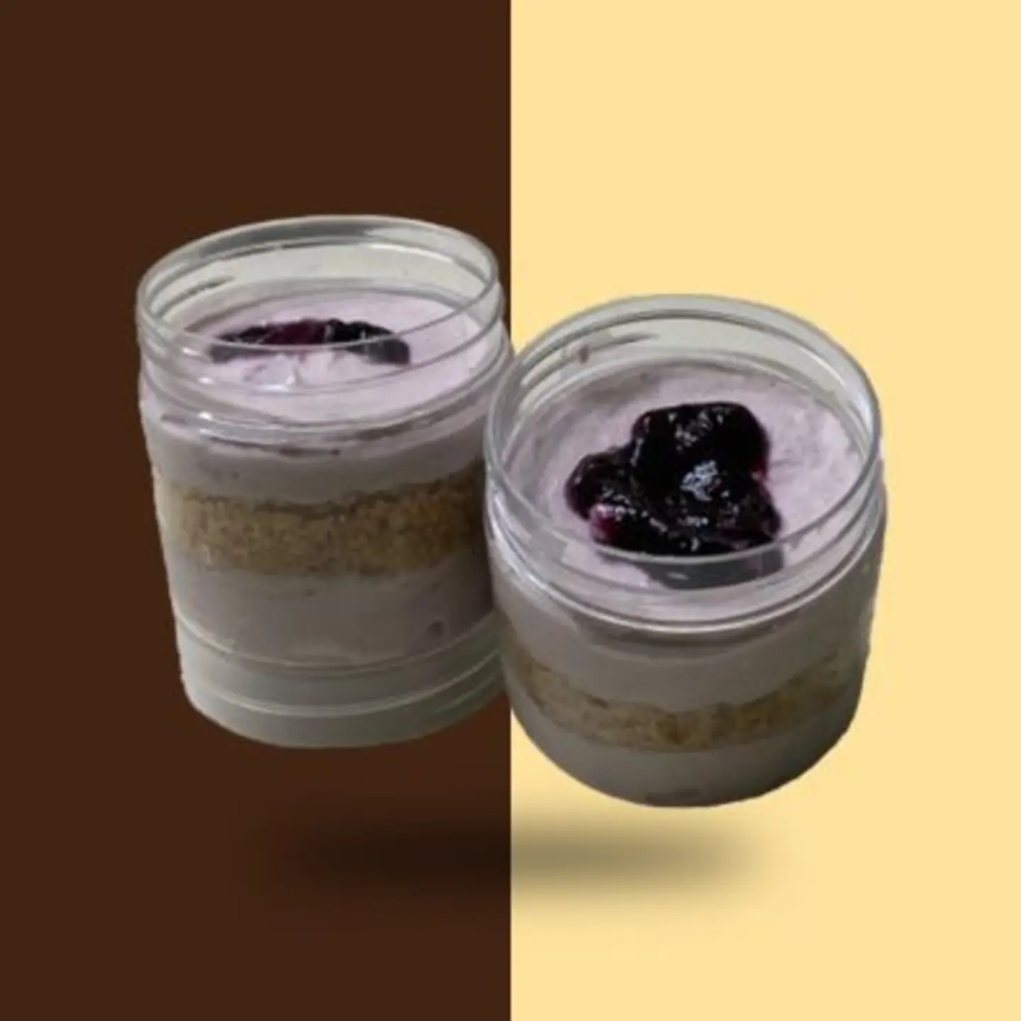 تشيز كيك التوت الأزرق