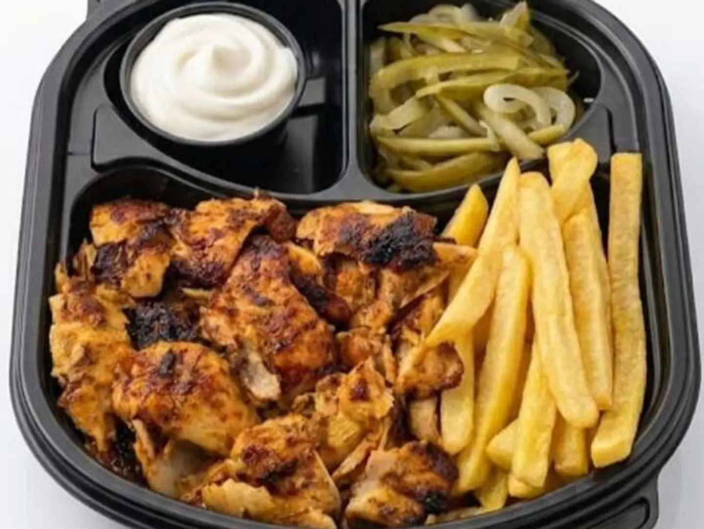 صحن شاورما دجاج
