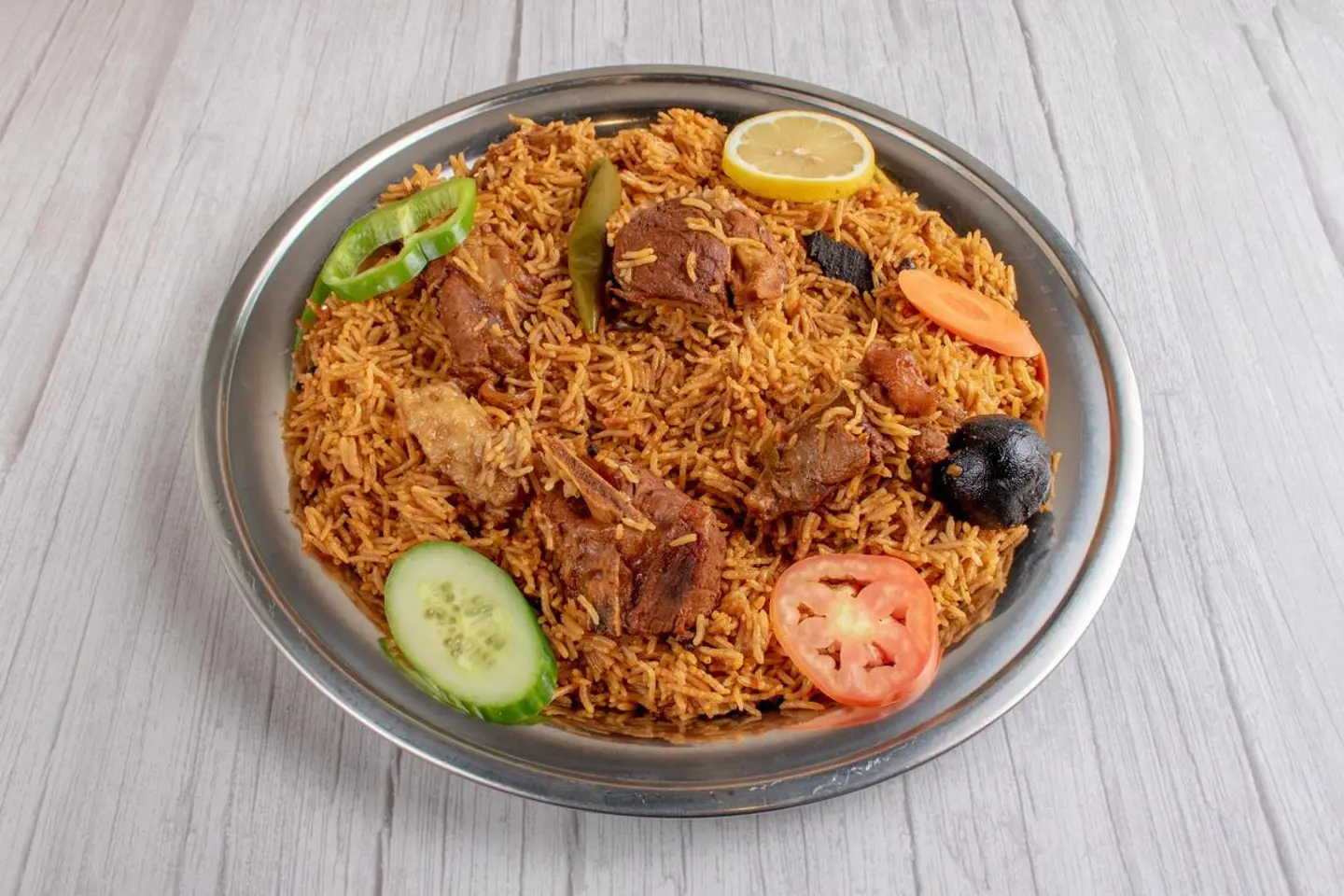 Meat Kabsa With Rice