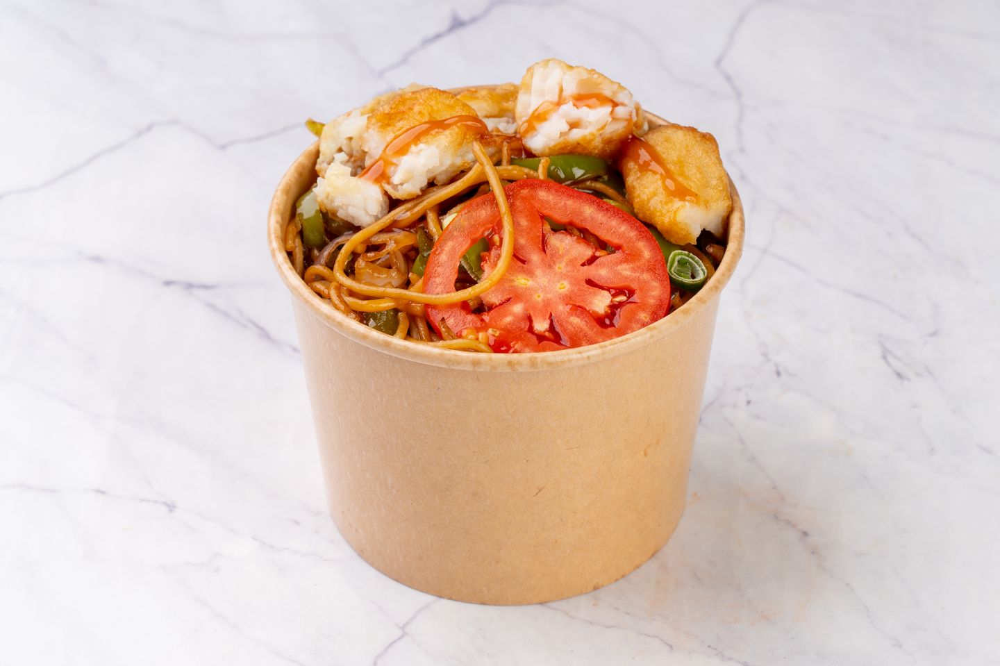 Chinese Noodles With Fish
