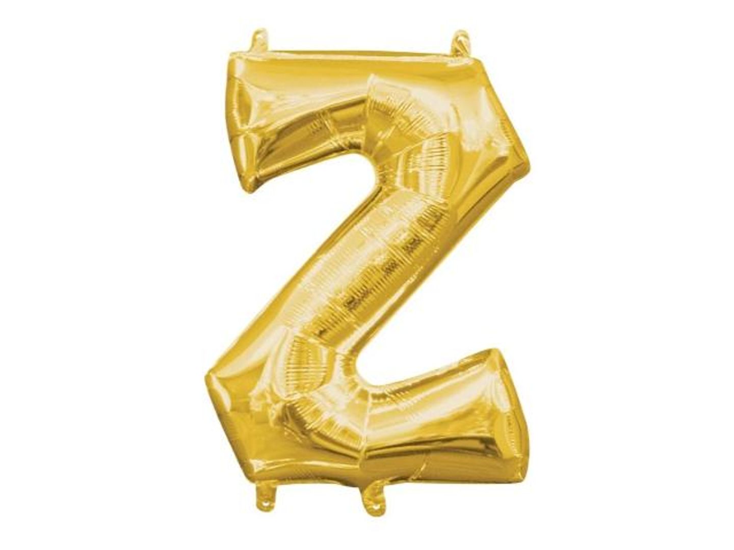 Golden Balloon Letter Z