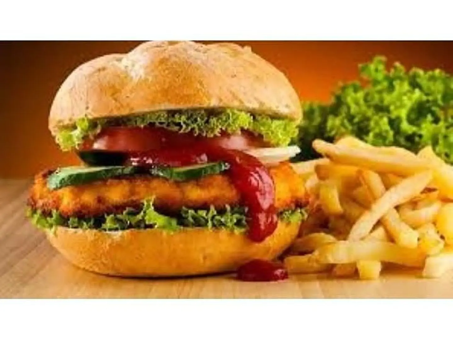 Large Chicken Hamburger