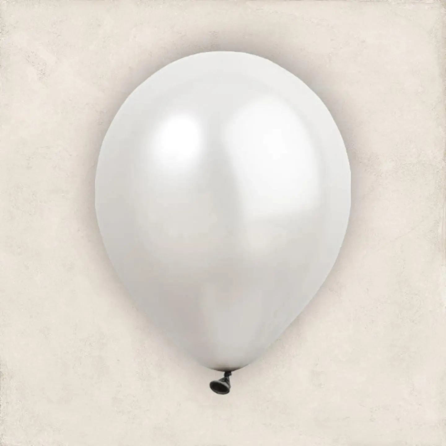 White Helium Balloon