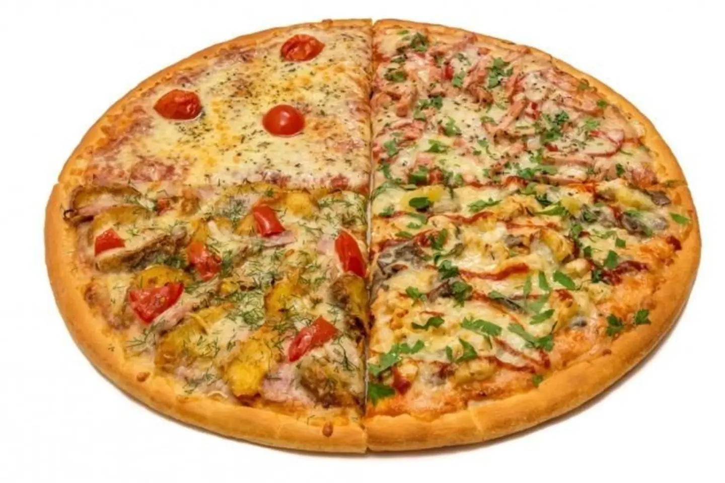 بيتزا الفصول الأربعة