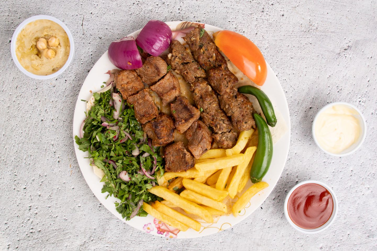 Mixed Grilled Meat For One Person
