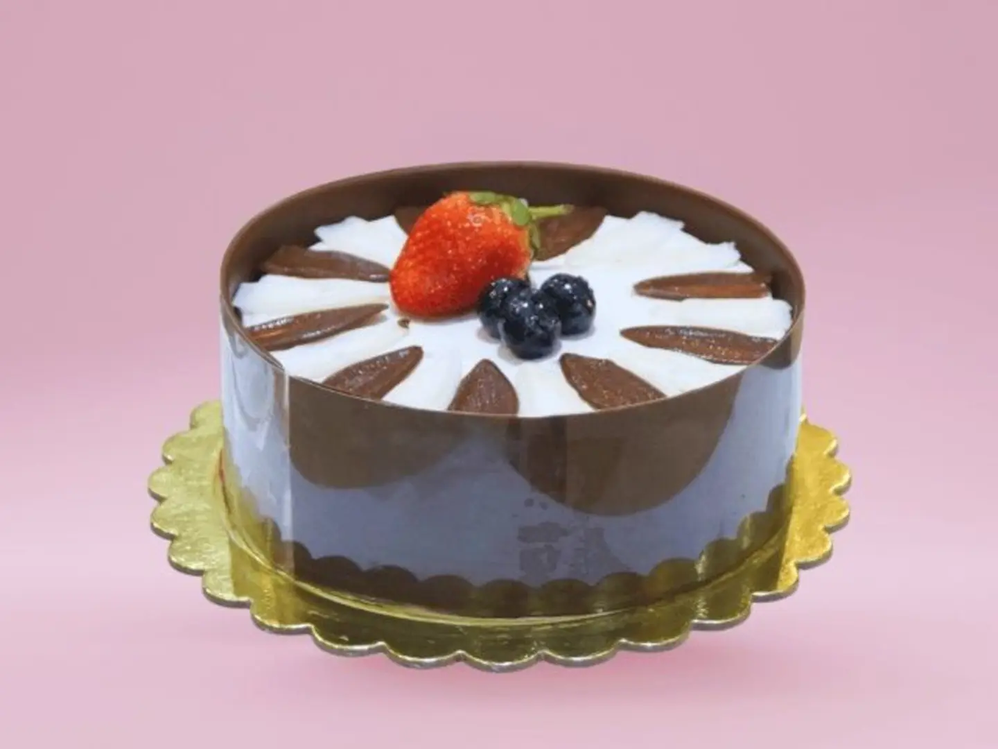 Small Crimson Raspberry Cheesecake