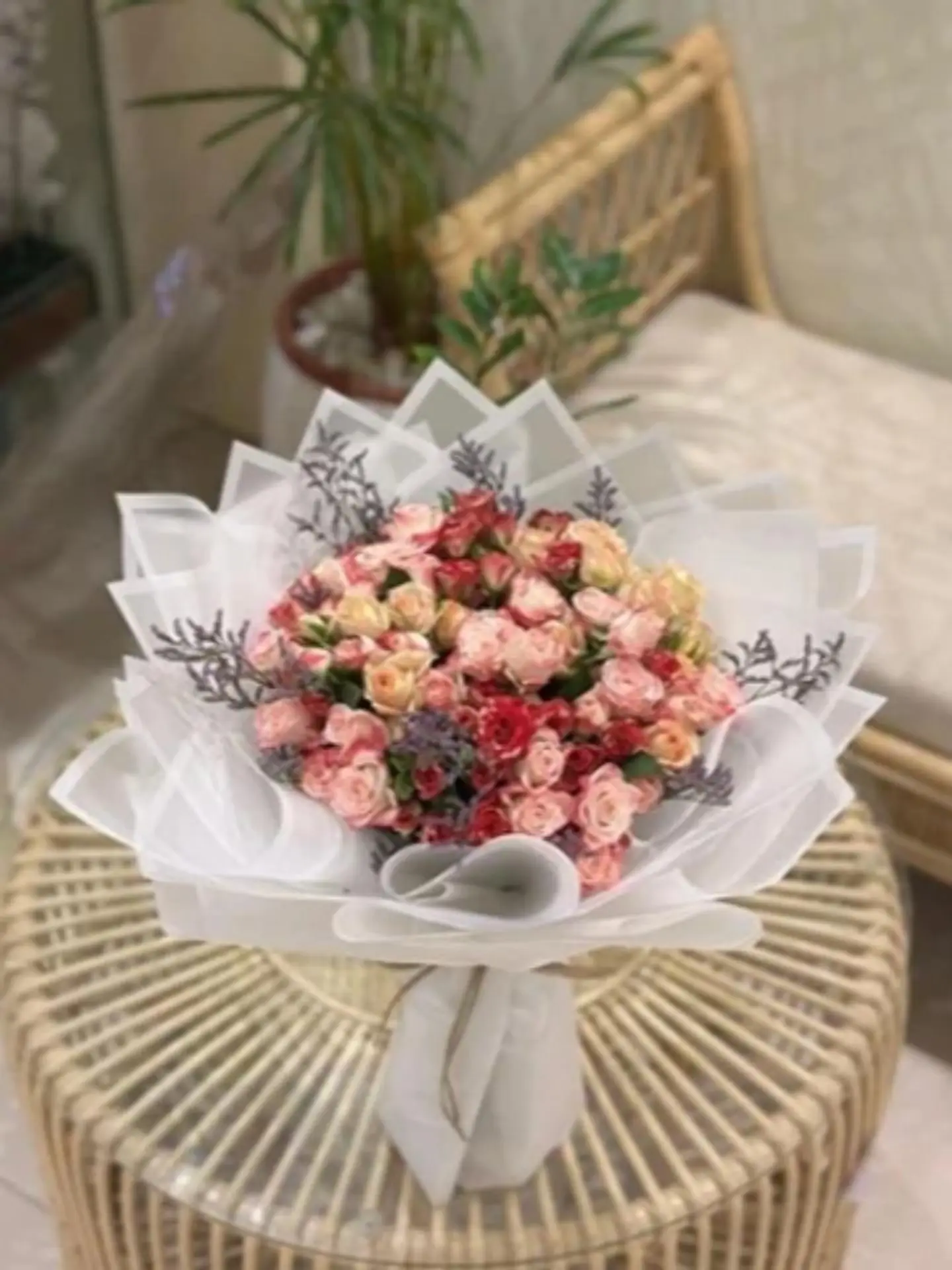 باقة نسمات الورد