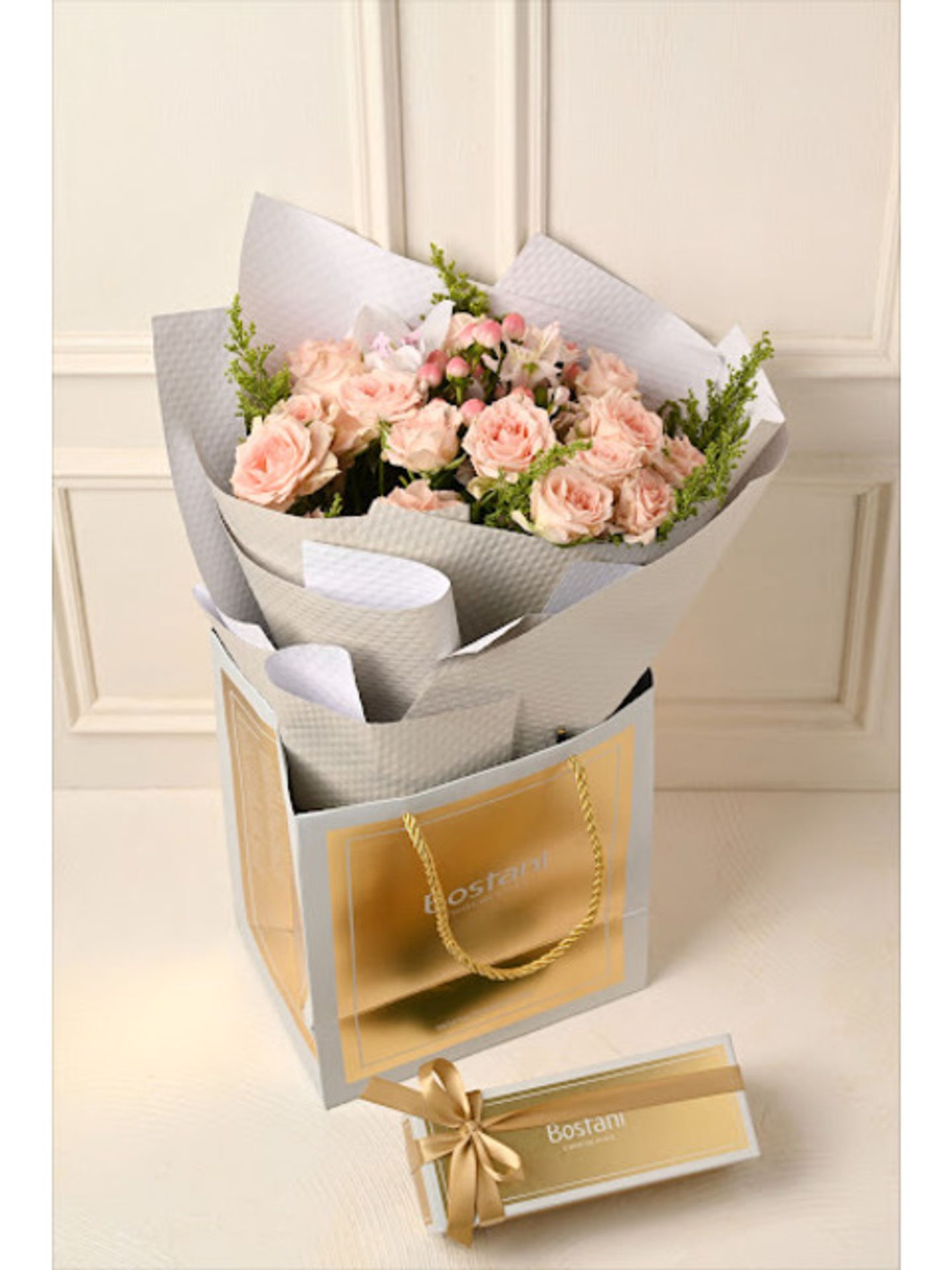 Grey Pink And Chocolate