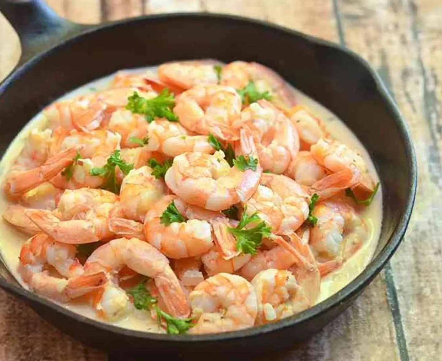 Shrimp And Squid Tagine With White Sauce