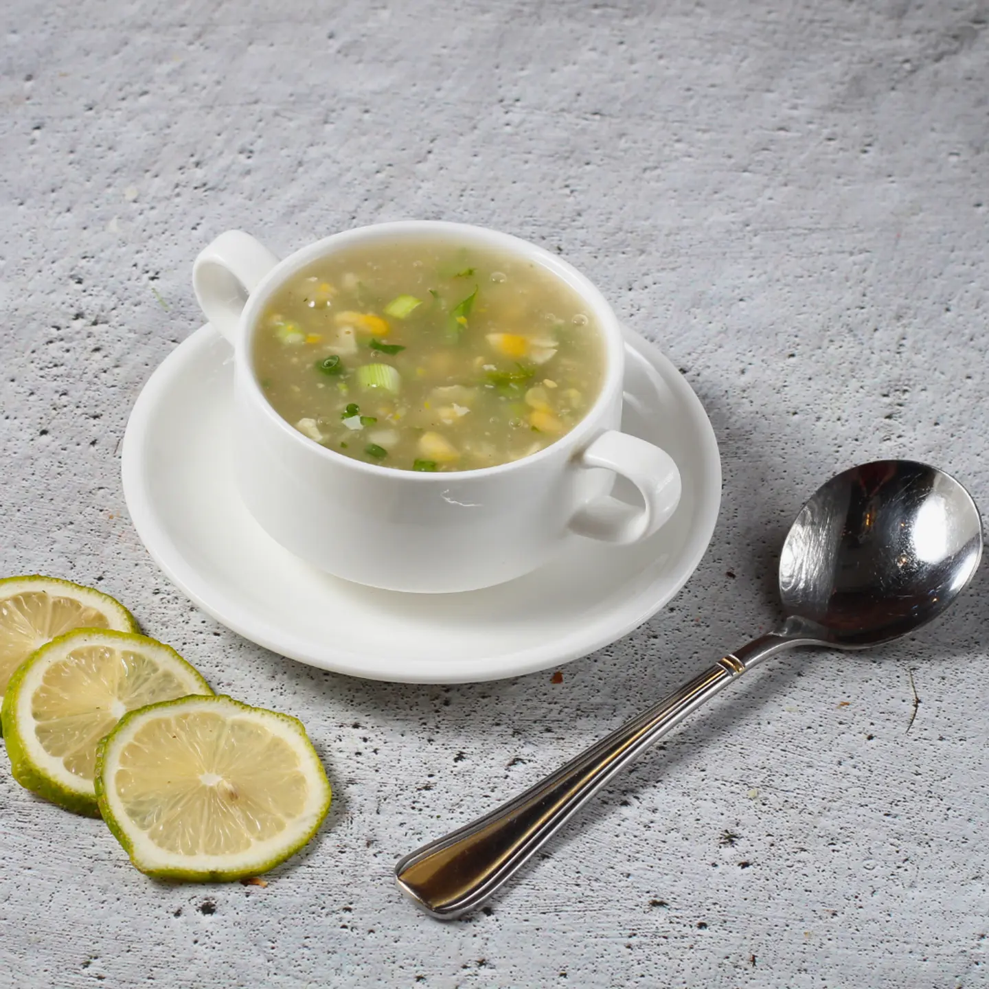 شوربه الذرة بالدجاج