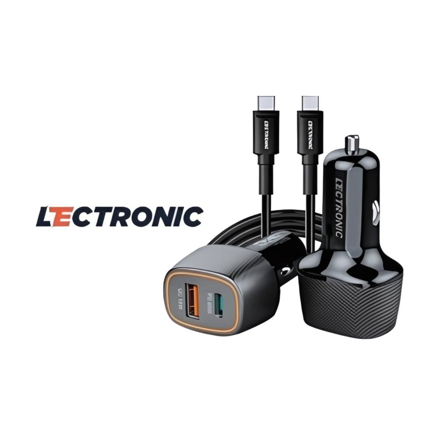 Lectronic Car 63 W Usb C 1m